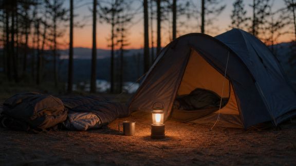 Éclairage nomade : comment gérer la lumière lors d’un bivouac sans électricité