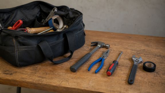 Bien préparer sa trousse à outils avant le départ