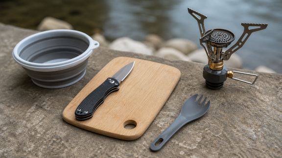 Ustensiles légers et pratiques à glisser dans son sac pour cuisiner dehors