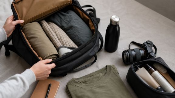 Nos conseils pour bien organiser son sac à dos avant le départ